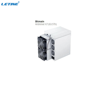 Antminer K7 63.5Th Bitmian Asic Miner Eaglesong-algoritme 63.5Th/S