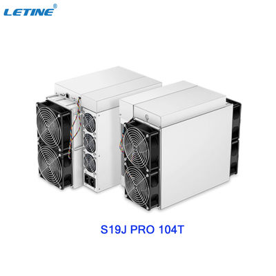 Machine van de de Voeding29.5w/t BTC Mijnbouw van Bitmainantminer S19j de Pro 104ste APW12