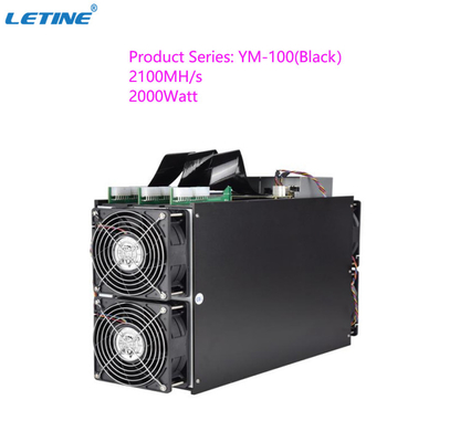 YAMI-merk ym-100 de Zwarte Krachtige ETH&amp;ETC Mijnwerker van 2100MH 2000Watt