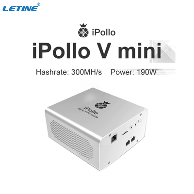 Laag geluid iPollo V1 Mini SE 200Mh/S 116W EtHash-algoritme ETHW ETC Aisc Miner iPollo V1 Mini SE