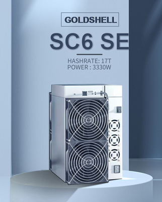 van de Mijnwerkersletine goldshell SC6 van 3330W Goldshell Asic SE 17TH/S Sia Coin Miner