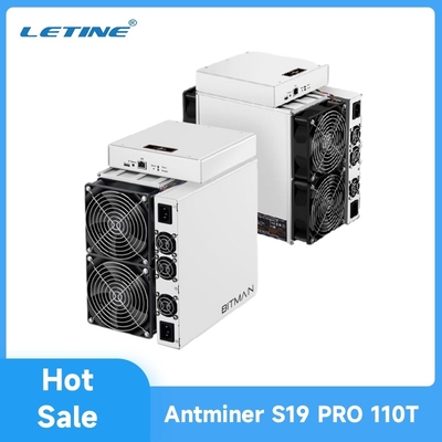 Van de de Mijnbouwmachine van Ce BTC van de de Computerserver van Bitmain Antminer S19 de Pro95t Bitcoin Mijnwerker Bitmain van Asic