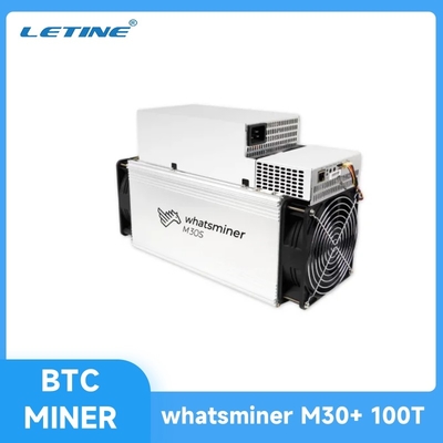 De Mijnwerker M30S++ m30s van Letinemicrobt Whatsminer M30S+ 100T 102T BTC microbt