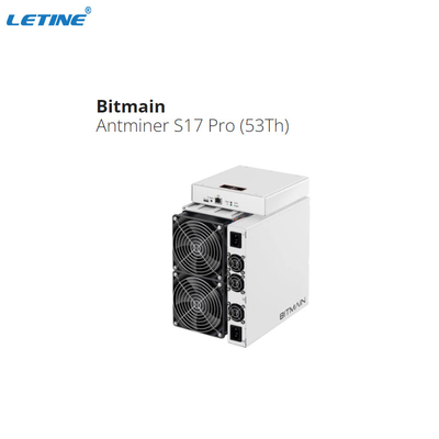 Antminers17 Pro53t Bitmain Antminer S17 Pro56t Antminer S17 Pro56t Antminer S17 56t Blockchain Mijnwerker