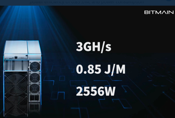Van de rentabiliteitsethash ETH enz. van Bitmainasic Antminer E9 3Gh/S 2556W bitmain antminer e9 voordeligste asics