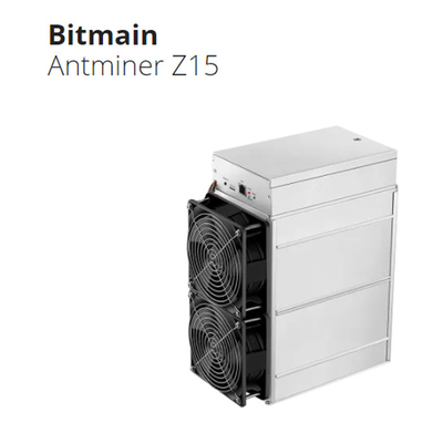Crypto van ZEC Zcash het Algoritme Bitmain Antminer Z15 420ksol S van Equihash van de Mijnbouwmachine