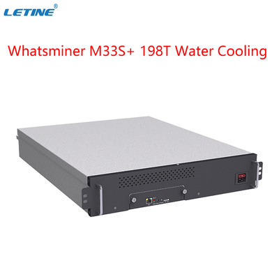 Waterkoelingsbtc Asic Mijnwerker WhatsMiner M33S+ 198T 6732W/M53 226T
