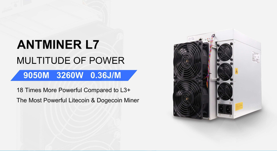 DOGE LTC L7 9050M Asic Mijnwerkermachine Bitmain Antminer L7 9050M 9300M 9500M