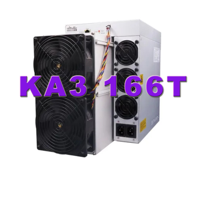 Hoge Crypto KDA van Winst Nieuwe Bitmain Antminer KA3 166T Kadena Algo Mijnwerker Machine