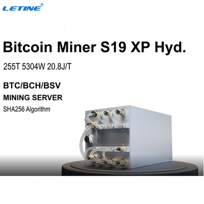 Machine van de Mijnwerkersbitmain antminer mining van 184T 198T Antminer S19 de Pro Hydro