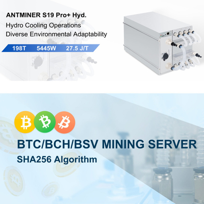 S19XP de hydro van de de Mijnbouwmachine van 257T Bitmain Hydro177t Mijnwerker van Antminer S19pro+