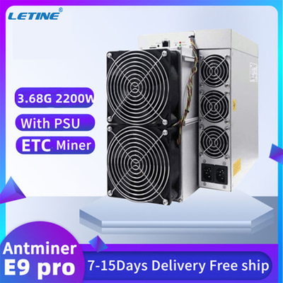 De Mijnwerkersethw Crypto van Bitmainasic Antminer E9 de Pro 3068M 2200W enz. Mijnwerker van Asic