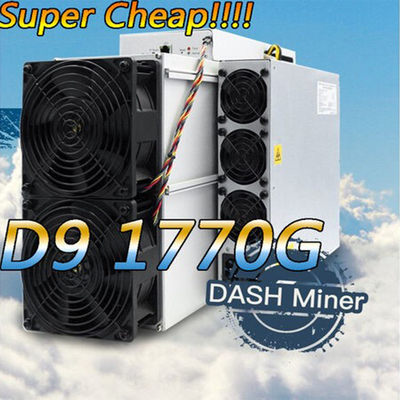 Het Algoritme 2839w van Bitmain Asic Antminer D9 1770Gh X11 van de Ethernetinterface
