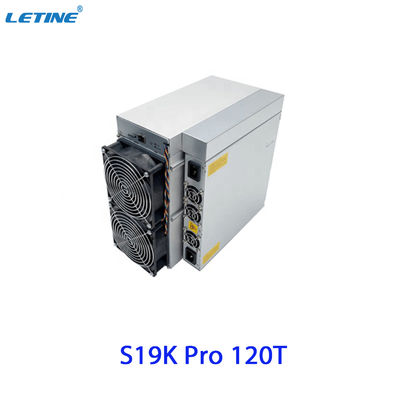 Snelle levering Bitmain Asic Antminer S19K Pro 120T 23W Lage stroomverbruik voor Bitcoin Mining Machine