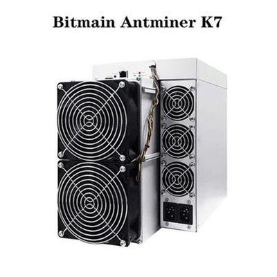 Hoge opbrengst CKB mijnwerker Bitmain Antminer K7 63.5Th/S 3080W Nervos Asic mijnwerker Antminer K7 63.5T 58T