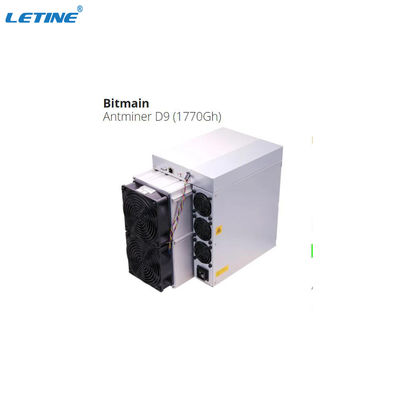Crypto Mining Bitmain Antminer D9 1.77 Th/S Ethernet-interface met 4 fan