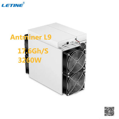 Antminer L9 17.6Gh/S 16.6Gh/S 3260W Scrypt-algoritme Asic Miner voor LTC DOGE Mining