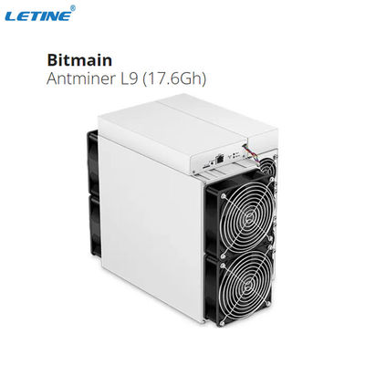 Meest krachtige Blockchain Miner Antminer L9 17.6Gh/S 16.2GH/S 0.21J/M Mining LTC DOGE BEL Asic Miner Antminer L9