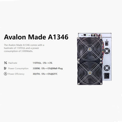 2024 Nieuwe release Canaan Avalon A1566 185Th/S 3420W Voor Bitcoin Mining Avalonminer A1566 A1466 A1346