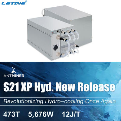 Bitmain Antminer S21XP Hydro Hydro-koeling Model 473T Efficiëntie 12 J/TH S21 XP 270T Bitcoin Miner 300T Immersion Coolin
