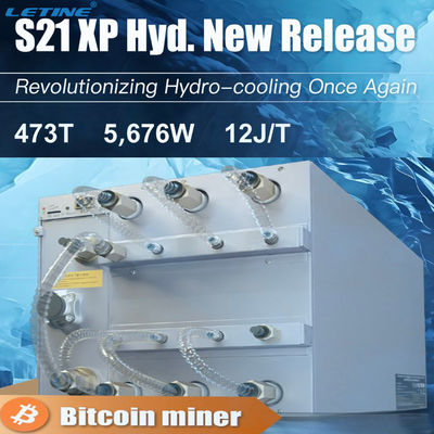 Bitmain Antminer S21XP Hydro Hydro-koeling Model 473T Efficiëntie 12 J/TH S21 XP 270T Bitcoin Miner 300T Immersion Coolin