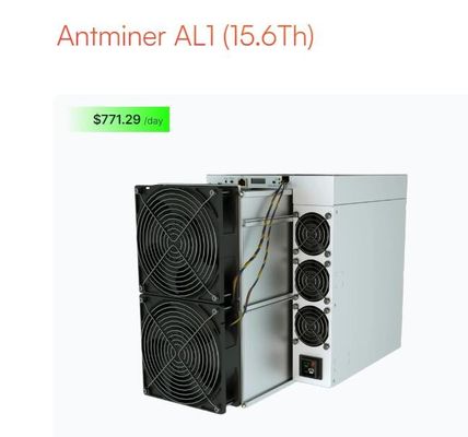 August Batch Antminer AL1 15.6th Bitmain Mining Blake3 Algorithme Blockchain Asic Miner