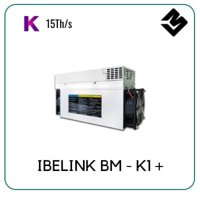 de Mijnwerker BM-K1+ 15Th/S Kadena KDA 2250W BM-K1 van 5.3Th/S iBeLink