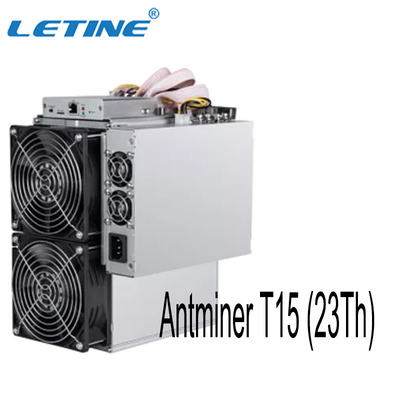 Bitmain Antminer T15 23Th sha-256 van de de Mijnbouwmachine van Bitcoin 1540W BTC Asic de Mijnwerker van het Apparatenasic Sha256