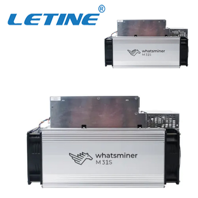 Mijnwerker sha-256 van 81T Whatsminer M31s+ M31s van het de Mijnwerkersbtc Muntstuk van BTC Asic de Mijnbouwmachine