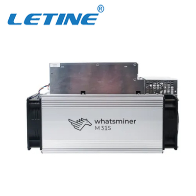 Mijnwerker sha-256 van 81T Whatsminer M31s+ M31s van het de Mijnwerkersbtc Muntstuk van BTC Asic de Mijnbouwmachine
