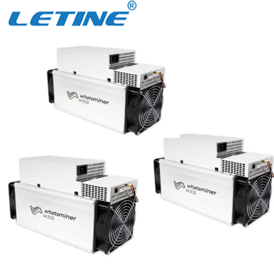 De Spaander van BTC 3472W Whatsminer M30S++ 112T sha-256 12nm