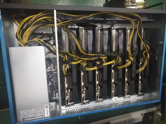 Van de de Mijnbouwinstallatie van M06S 6GPU de machine van de de mijnbouweth LTC dogecoin mijnbouw