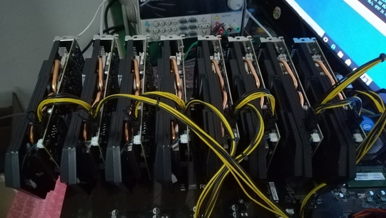 Van de de Mijnbouwinstallatie van M08S 8GPU van het de mijnbouweth LTC dogecoin XCH muntstuk de mijnbouwdoos 8gpu