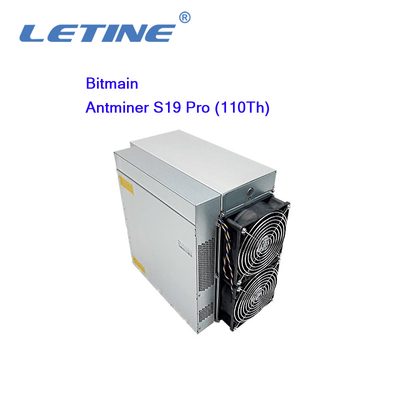 Van de de Mijnwerkerss19 PRO110t Vlek van Bitmainasic Antminer S19 Pro110th/s Bitcoin van de Voorraad Hoge Hashrate de Mijnbouwmachine Ant Miner