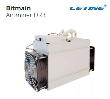 Blake256r14 Bitmain Antminer Dr3 7.8TH 1410W met PSU