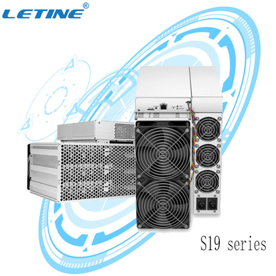 Bitmain Asic Antminer S19J Pro104t 100T 96T 95T 90T S19A 110T Bitmain Antminer S19j Pro 110ste Antminer met Psu