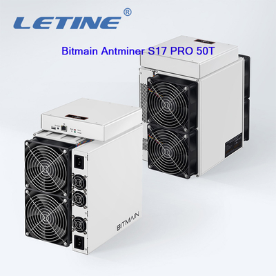 Van tweede Handbitcoin S17 Asic de Pro50t 1975W S17 76T sha-256 Encryptie van de MijnwerkersAntminer S17