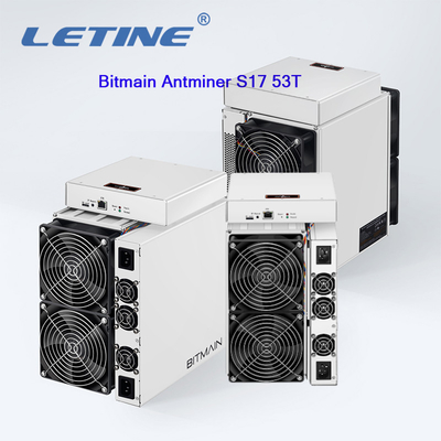 De gebruikte Mijnwerker van de de Mijnbouwmachine S17 50T S17+ 73T 76T Asic van Bitmain Antminer S17 53T 2385W BTC
