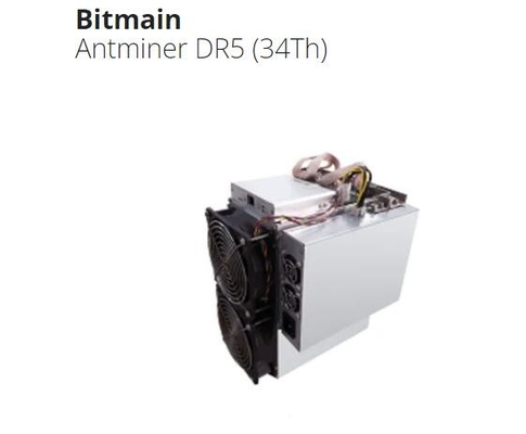 De Machineblake256r14 Mijnwerker van de Antminerdr5 vierendertigste Bitmain DCR Mijnbouw