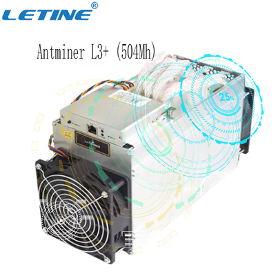 Van de de Mijnbouwmachine van Bitmainantminer L3+ 504Mh de Mijnwerker van Scrypt L3++ L3+ Asic