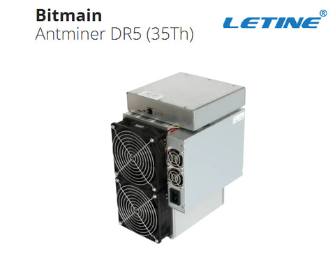Machine van de het muntstukmijnbouw van verkoopasic Bitmain Antminer DR5 vijfendertigste de 34TH DCR DR5