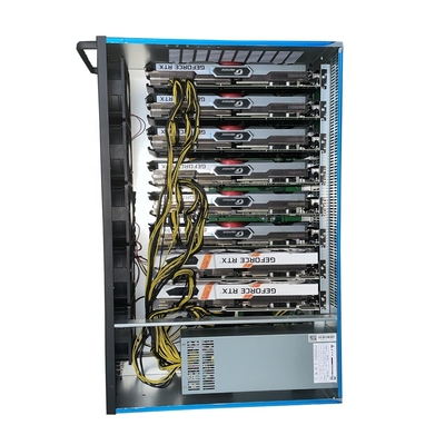 RX 580 8 GPU Mijnbouwinstallatie 1660S 2060S 3060 3070 3080 3090 LTC Doge ZEC