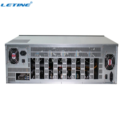 Metaal8gpu-Mijnbouw Rig Frame With CMP 170HX 90HX AMD omdat-160 3060 GPU Crypto Mijnwerker