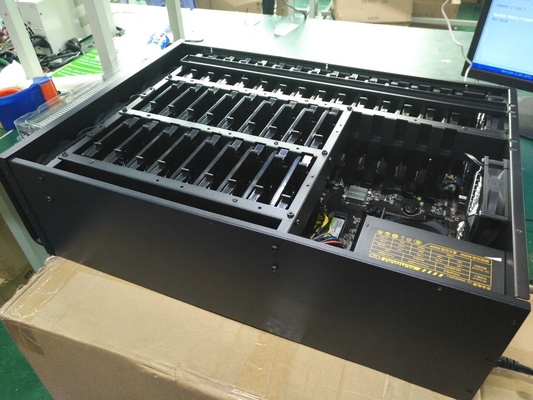 9400 de Mijnbouwgeval PSU HDD van cpu Chia Coin Mining Rig Motherboard Intel I5 DDR4 RAM 16GB 256GB SSD