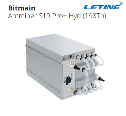 de 198Th Waterkoeling van de MijnwerkersAntminer S19 Pro+ Hyd van 5445W j0-10 Asic