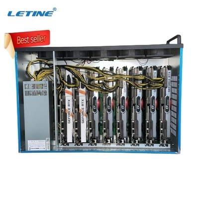 RX 580 8 GPU Mijnbouwinstallatie 1660S 2060S 3060 3070 3080 3090 LTC Doge ZEC