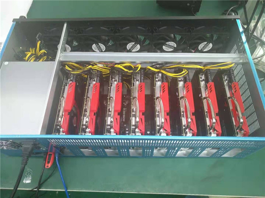 3000W Psu Rig Mining 6 GPU 70mm Pcie-Afstandsddr3 Ram 4GB