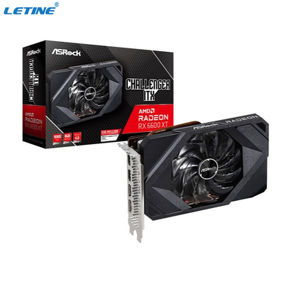 GDDR6 grafische Kaart voor het van Mijnbouwasrock Radeon RX 6600 XT Eiser ITX 8GB de Kaart van de Bureaucomputergrafiek