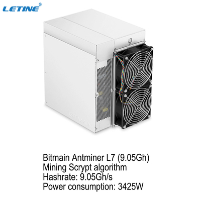 LTC-Dogecrypto de Mijnbouwmachine Bitmain Antminer L7 9050M de Mier L7 van Scrypt van 9300Mh 9500Mh Litecoin