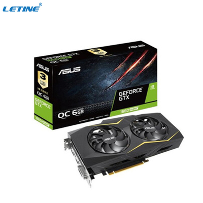 Het GOKKEN van de Mijnwerkersgraphic card ASUS GTX1660S O6G van 6GB GDDR6